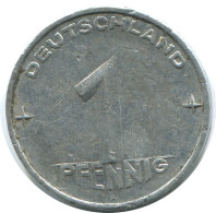 1 PFENNIG 1953 A DDR EAST DEUTSCHLAND Münze GERMANY #AE029.D - 1 Pfennig