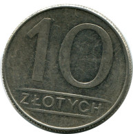 10 ZLOTYCH 1988 POLAND Coin #M10236.U - Pologne