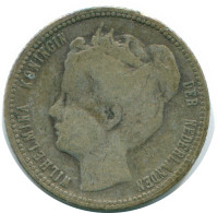 1/4 GULDEN 1900 CURACAO Netherlands SILVER Colonial Coin #NL10470.4.U - Curaçao