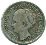 1/10 GULDEN 1944 CURACAO Netherlands SILVER Colonial Coin #NL11812.3.U - Curaçao