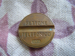 ITALIA - GETTONE TELEFONICO TOKEN JETON - SENZA ZECCA  6309 RARO - Altri & Non Classificati