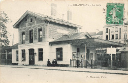 Champigny * Parvis De La Gare * Ligne Chemin De Fer - Champigny Sur Marne