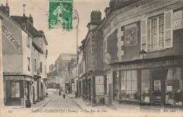 St Florentin * La Rue De Dilo * épicerie Mercerie Débit De Tabacs Tabac JOMIAU - Saint Florentin