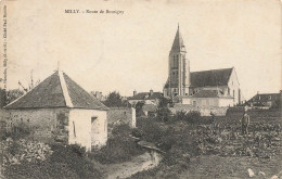 Milly * La Route De Boutigny Et L'église - Milly La Foret