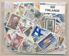 Offer   Lot Stamp - Paqueteria -  Finlandia 500 Sellos Diferentes  (Mixed Cond - Vrac (max 999 Timbres)