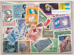 Offer   Lot Stamp - Paqueteria -  Guatemala 300 Sellos Diferentes  (Mixed Cond - Vrac (max 999 Timbres)