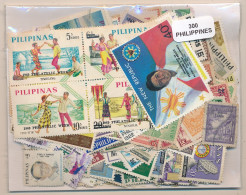 Offer   Lot Stamp - Paqueteria -  Filipinas 300 Sellos Diferentes  (Mixed Cond - Vrac (max 999 Timbres)