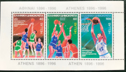 Hellas - Greece - VEL1/10 - MNH - 1987 - Michel 6 - EK Basketbal - Hojas Bloque