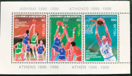 Hellas - Greece - VEL1/10 - MNH - 1987 - Michel 6 - EK Basketbal - Blocchi & Foglietti