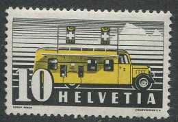 Switzerland:Unused Stamp Bus, 1946, MNH - Bus