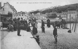 Audierne         29         Aspect Des Quais à L'arrivée De La Marée. Marchand     (voir Scan) - Audierne