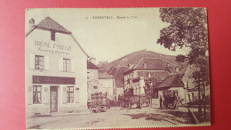 Ribeauville , Entrée De La Ville , Restaurant , Bière Prieur Koenigshoffen - Ribeauvillé