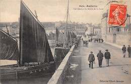 Audierne         29         Les Quais à La Sortie De La Gare     (voir Scan) - Audierne