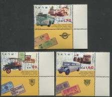 Israel:Unused Stamps Serie Buses, 1994, MNH, Corners - Bus