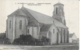 CPA 44 LA TURBALLE église De Trescalan - La Turballe