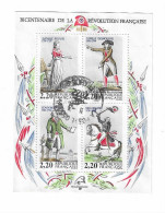 767 TP -  FRANCE 1989 - Bloc  De 4 - BICENTENAIRE DE LA REVOLUTION FRANCAISE - Other & Unclassified