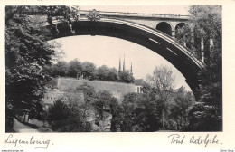 VINTAGE PHOTOCARD ± 1940 - LUXEMBOURG -  PONT ADOLPHE  ADOLPHBRÜCKE - Luxembourg - Ville
