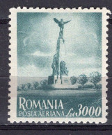 S2478 - ROMANIA ROUMANIE AERIENNE Yv N°40 * - Ongebruikt