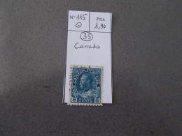 TIMBRE CANADA.N°115.OBL.CATALOGUE YVERT. - Used Stamps