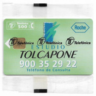 Spain - Telefónica - Tolcapone Roche - P-328 - 03.1998, 500PTA, 5.000ex, NSB - Emissions Privées