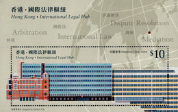 Hong Kong - 2020 - Hong Kong - International Legal Hub - Mint Souvenir Sheet - Neufs