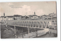 17086 FAENZA PONTE DI FERRO SUL LAMONE - Faenza