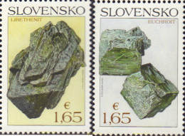 595472 MNH ESLOVAQUIA 2018 MINERALES - Minéraux