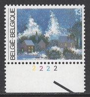 Belgique COB 2237 ** (MNH) - Planche 2 - 1981-1990