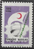 Turkey Back Of The Book Mlh * 1957 (20 Euros) - Timbres De Bienfaisance