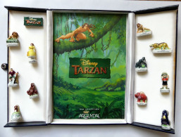 COFFRET 12 FEVES ARGUYDAL DISNEY TARZAN 2000 - Disney