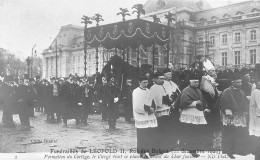 FAMILLES ROYALES - Funérailles De Léopold II, Roi Des Belges - 22 Décembre 1909 - Carte Postale Ancienne - Familles Royales