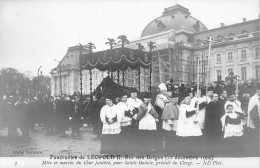 FAMILLES ROYALES - Funérailles De Léopold II, Roi Des Belges - 22 Décembre 1909 - Carte Postale Ancienne - Familles Royales