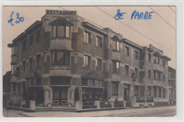 De Panne   FOTOKAART  Grand Hotel La Poste  Restaurant - De Panne