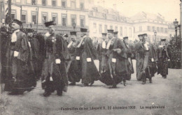 FAMILLES ROYALES - Funérailles De Léopold II - 22 Décembre 1909 - La Magistrature - Carte Postale Ancienne - Familias Reales