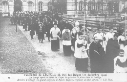 FAMILLES ROYALES - Funérailles De Léopold II - 22 Décembre 1909 - Roi Des Belges - Carte Postale Ancienne - Royal Families