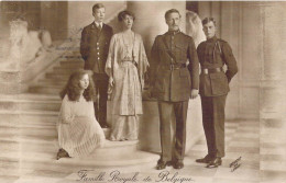FAMILLES ROYALES - Famille Royale De Belgique - Carte Postale Ancienne - Familias Reales