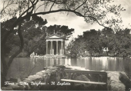 H3751 Roma - Villa Borghese - Il Laghetto - Panorama / Viaggiata 1955 - Parques & Jardines