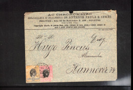 Brazil 1899 Interesting Letter To Germany - Brieven En Documenten