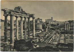 H3757 Roma - Foro Romano - Panorama - Archéologie, Archeologia, Archeology / Non Viaggiata - Mehransichten, Panoramakarten