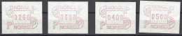 Noruega ATM  ** MNH. 1989 - Dienstmarken