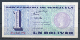 °°° VENEZUELA 1 BOLIVAR 1989 UNC °°° - Venezuela