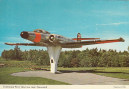 Centennial Park, Moncton, New Brunswick  CF100 For Years The Backbone Of The Air Training Arm Of NATO - Andere & Zonder Classificatie