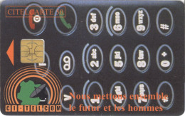 IVORY-COAST : CIT-0018  50 Telephone Dial ( Batch: 0150619) USED - Ivory Coast