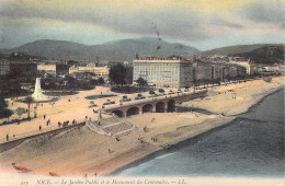 FRANCE - 06 - Nice - Le Jardin Public Et Le Monument Du Centenaire - Carte Postale Ancienne - Autres & Non Classés