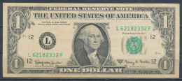 °°° USA - 1 DOLLAR 1963 L °°° - Billets De La Federal Reserve (1928-...)