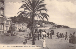 FRANCE - 06 - Nice - La Promenade Du Midi Et Le Château - Carte Postale Ancienne - Autres & Non Classés