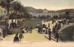 FRANCE - 06 - Nice - Le Jardin Public - Carte Postale Ancienne - Parchi E Giardini