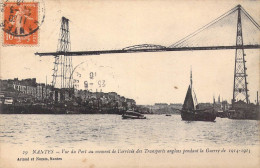 FRANCE - 44 - Nantes - Vue Du Port Au Moment De L'arrivée Des Transports Anglais Pendant La.. - Carte Postale Ancienne - Nantes