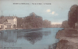 FRANCE - 10 - Nogent-sur-Seine - Vue Sur La Seine - La Passerelle - Carte Postale Ancienne - Nogent-sur-Seine