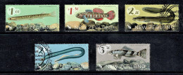 New Zealand 2017 Freshwater Fish Set Of 5 Used - Oblitérés